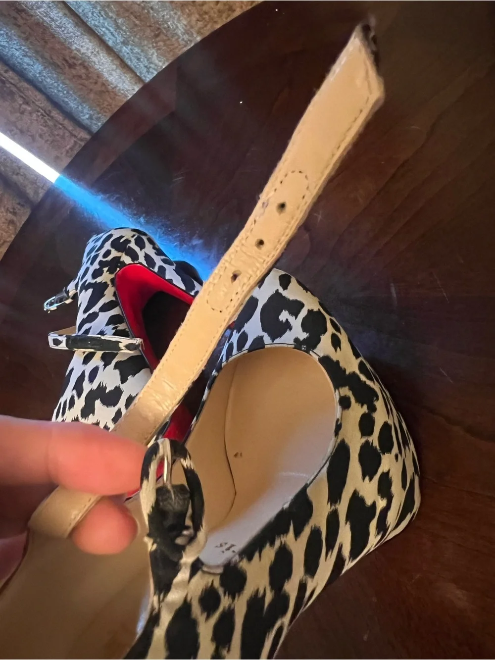 (Price FIRM) Christian Louboutin Tissu Leopardino Lady Daf 160 Platform Pumps